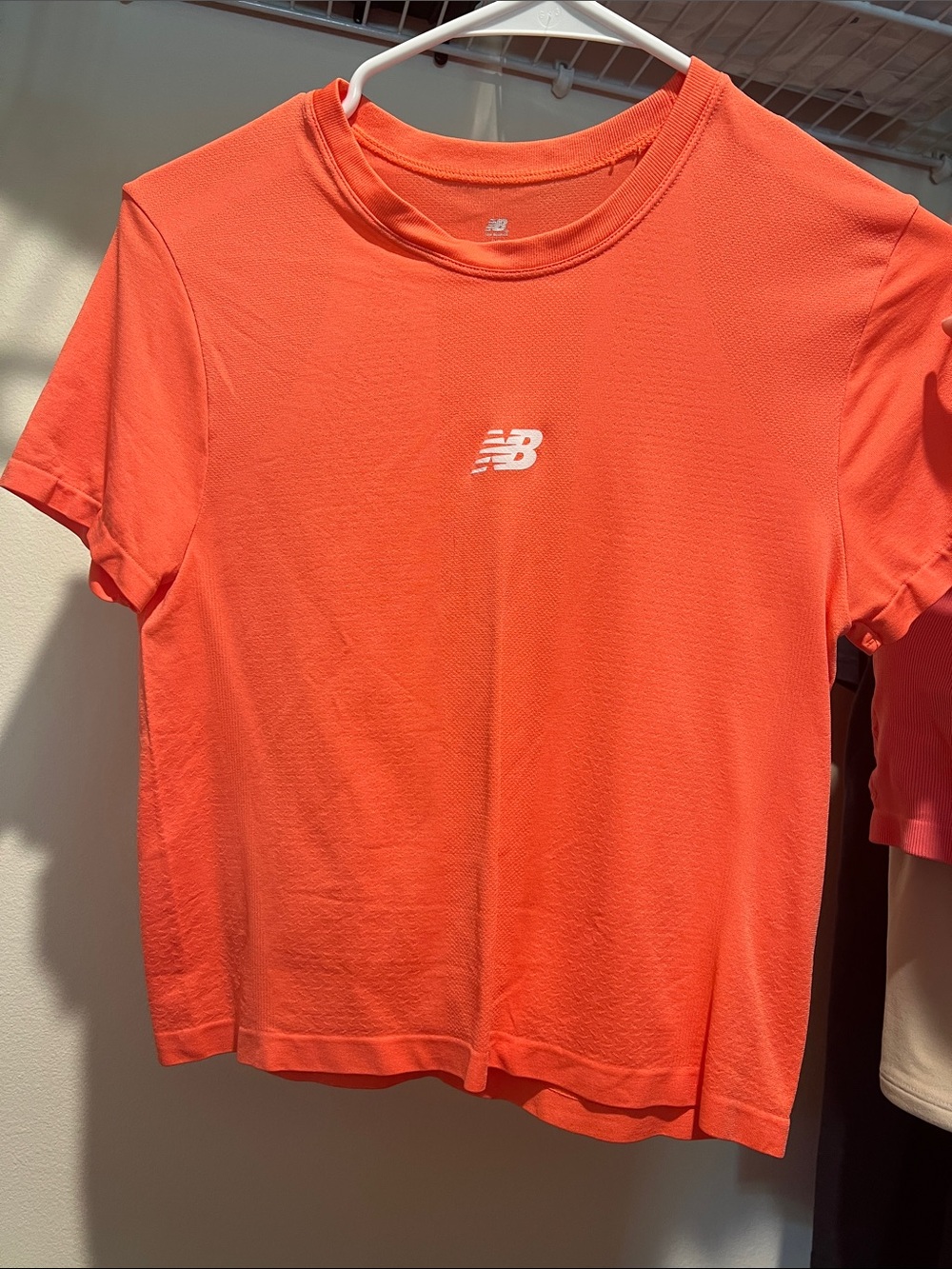 New Balance Bright Orange Performance Tee